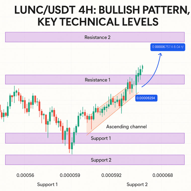 LUNC/USDT Forecast: Bullish Continuation Toward 0.00006757