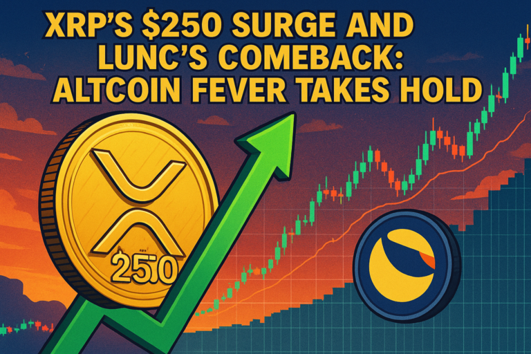 XRP’s $250 Surge and LUNC’s Comeback: Altcoin Fever Takes Hold