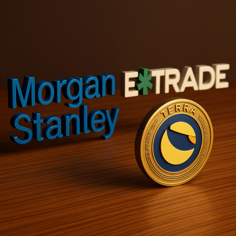 Morgan Stanley Is Bringing Crypto to E’Trade by 2026. Could Terra Classic LUNC Be a Hidden Winner in This Institutional Shift?