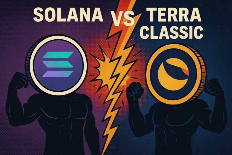 Solana vs. Terra Classic: Blockchain Clash and LUNC’s Path to Steal Solana’s Spotlight