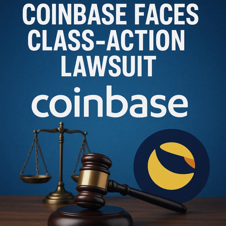 Coinbase Faces Class-Action Lawsuit: What It Could Mean for LUNC’s Listing Hopes
