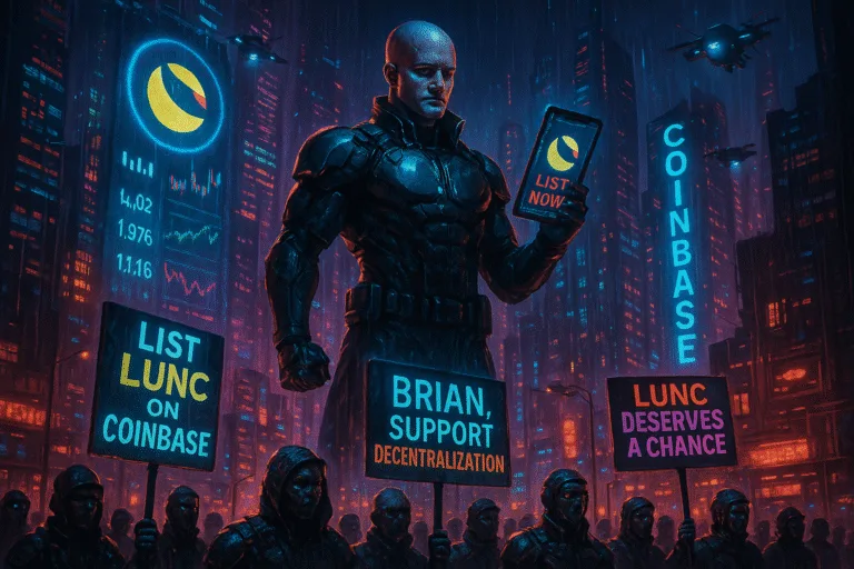 Dear Brian Armstrong: It’s Time for Coinbase to List Terra Classic (LUNC)