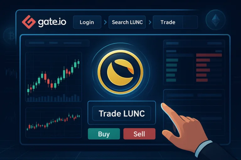 How to Trade LUNC on Gate.io: A Step-by-Step Guide