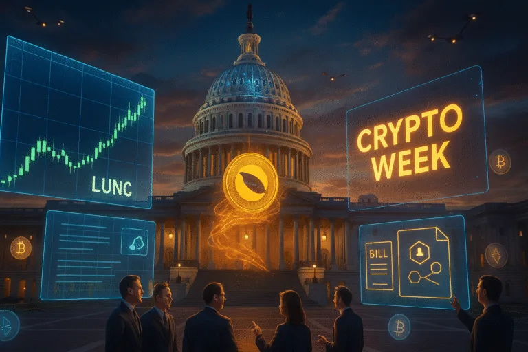 LUNC Soars as US Congress Kicks Off “Crypto Week” to Debate Key Bills