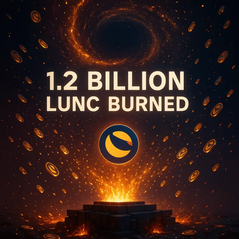 Over 1.2 Billion LUNC Burned in Just 7 Days – Is This the Spark Terra Classic Needed?
