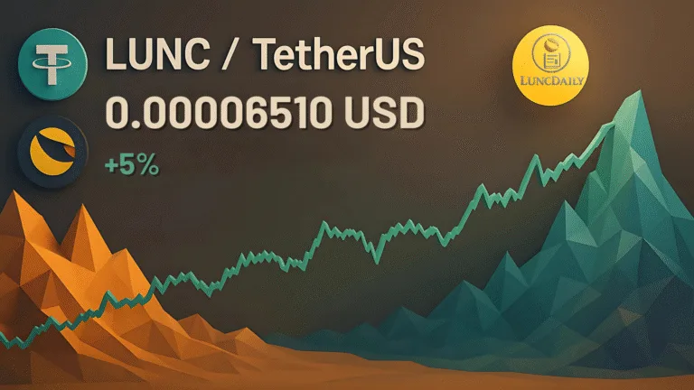 LUNC Price Breaks Out of Silence. Is the Next Rally Starting Now?