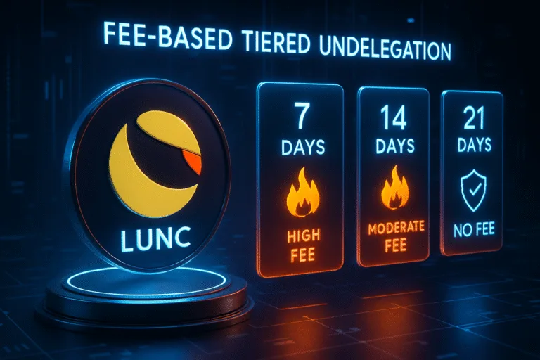 Tiered Undelegation Periods for Terra Classic