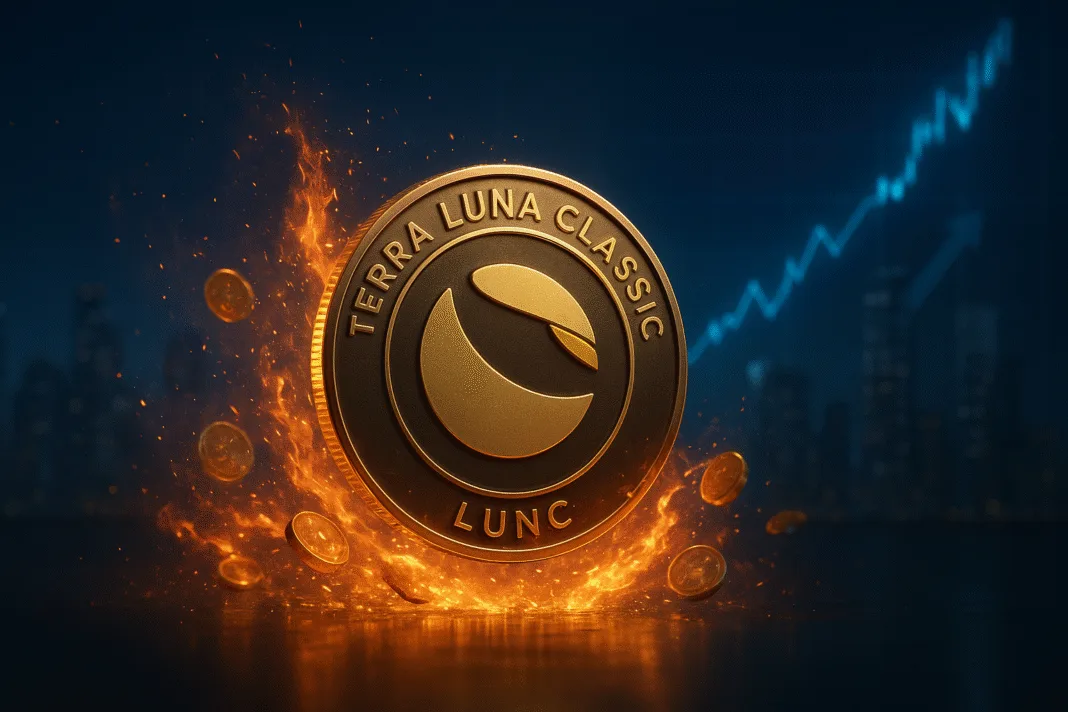 Image depicting LUNC Terra Classic blockchain ecosystem, highlighting its role in the future of decentralized finance and tokenomics.