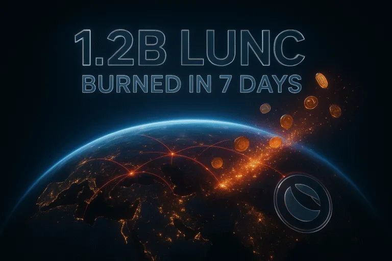 Massive Burn Alert: 1.2 Billion LUNC Wiped Out in Just 7 Days