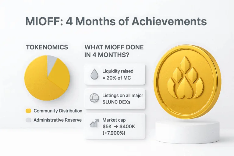MIOFF: 4 Months After Launched of Achievements and Community-Driven Growth