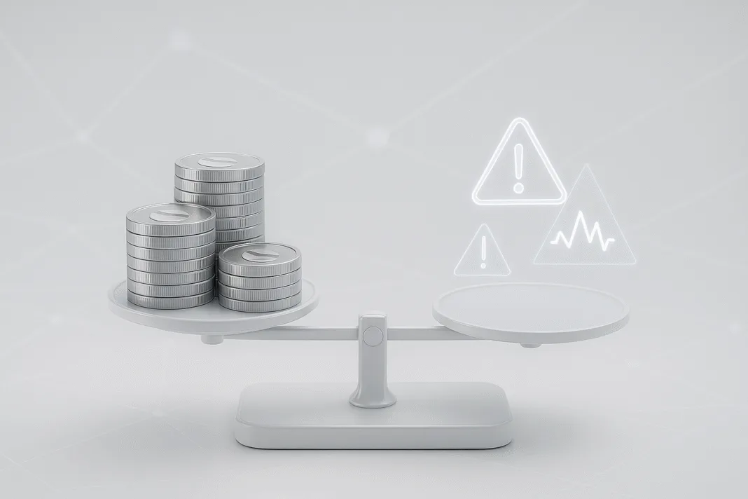 3D LUNC coin representing risks and rewards of delegating to a validator on Terra Classic blockchain