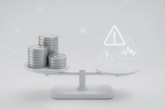 3D LUNC coin representing risks and rewards of delegating to a validator on Terra Classic blockchain
