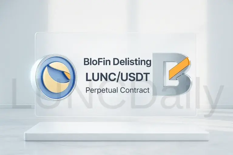 BloFin Sets Delisting Date for LUNCUSDT Perpetual Contract