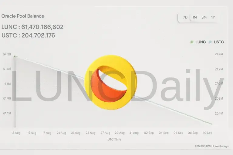 Oracle Pool Balance Declines: LUNC and USTC Trends in the Past Month