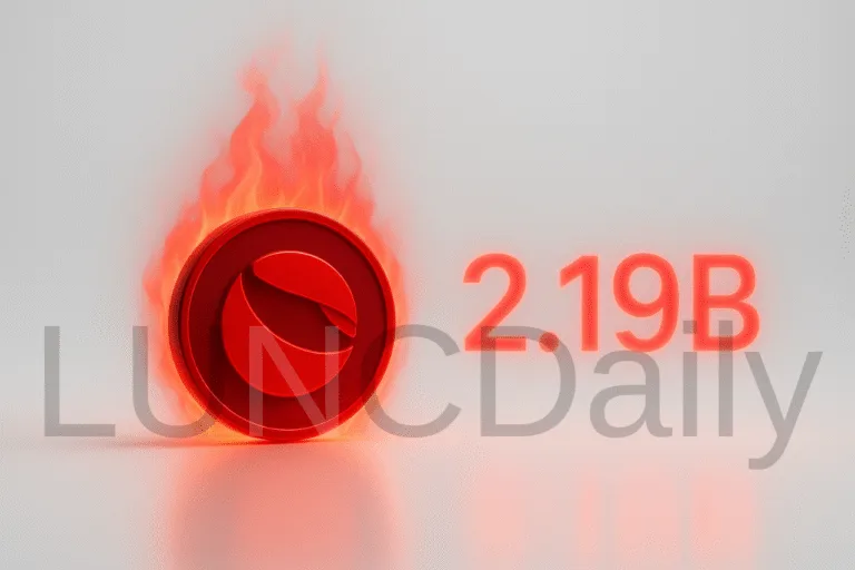 LUNC Burn Rate Nears 2.2 Billion in the Last 30 Days