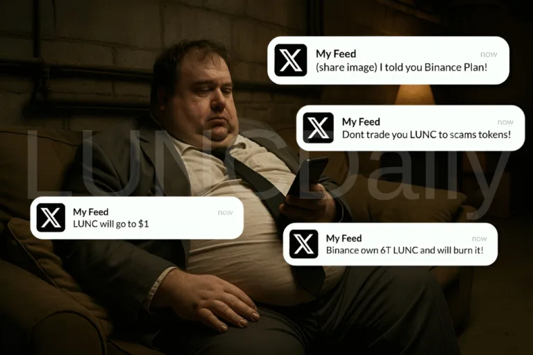 Why Influencers Who Say “Don’t Trade Your LUNC” Are Responsible for the Falling Burn Rate