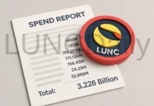 Over 3.2 Billion LUNC Spent from Terra Classic Community Pool in 2025