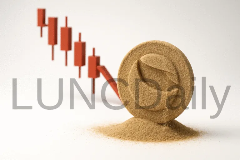 LUNC Price Breakdown: Is This the Start of a Bigger Correction?
