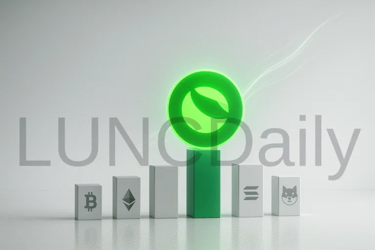 Luna Classic Outperforms Major Cryptocurrencies with 8 Percent Daily Gain