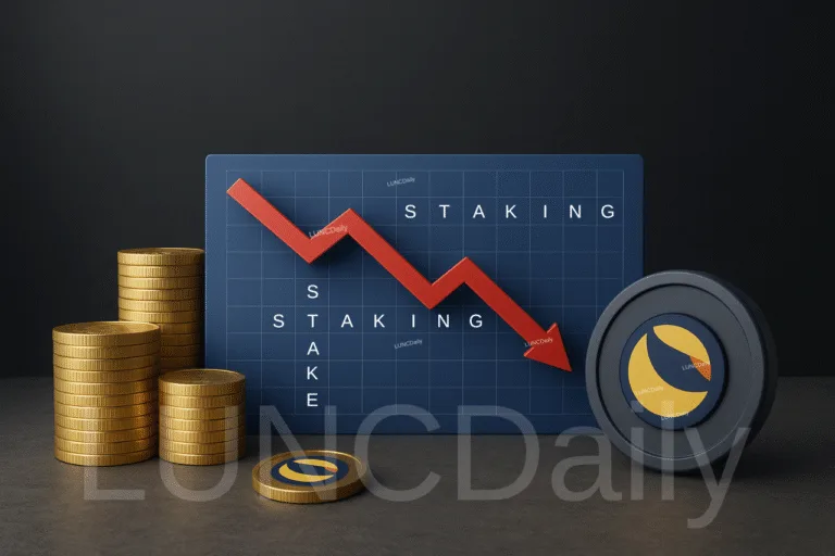 Over 115 Billion LUNC Disappeared From Staking — What Actually Happened?