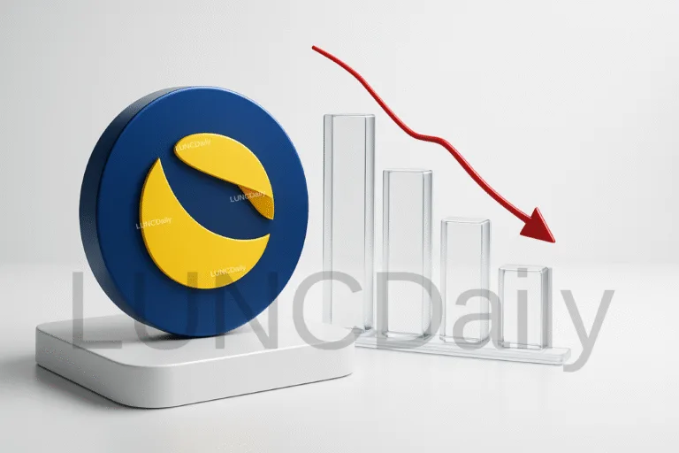 LUNC Daily Trading Volume Falls 34.30 Percent in the Last 24 Hours