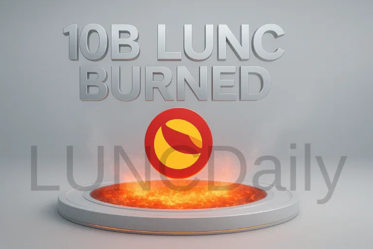 LUNC Burn Could Pass 10 Billion This November