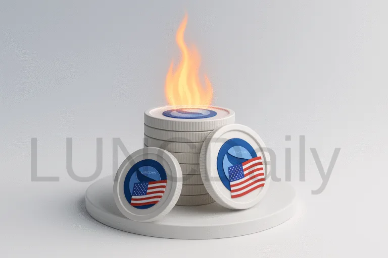 Over 286,000 USTC Burned in Just Six Days