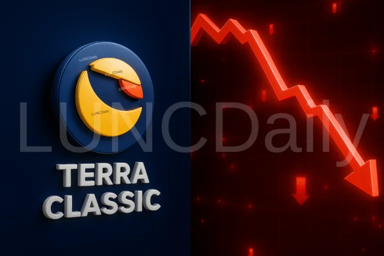 Luna Classic Price Falls to Its Lowest Level This Month