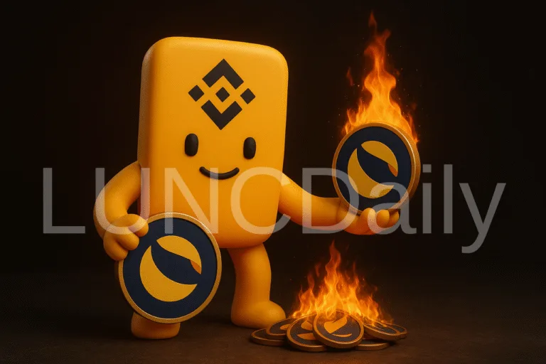 Binance Just Burned 652.6 Million LUNC