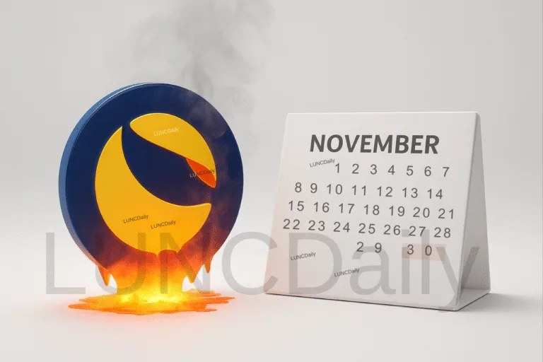 LUNC Burn Passes 3.1 Billion in November