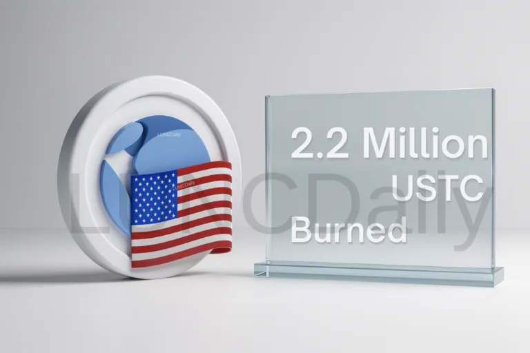 USTC Burn Update December 2025 : Over 2.2 Million Tokens Burned in 30 Days