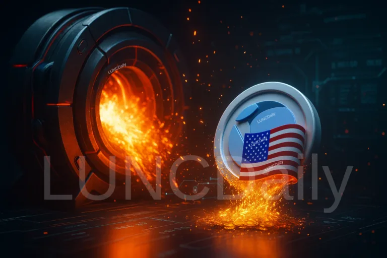 Massive 165,448 USTC Burned After a Single Large Transaction