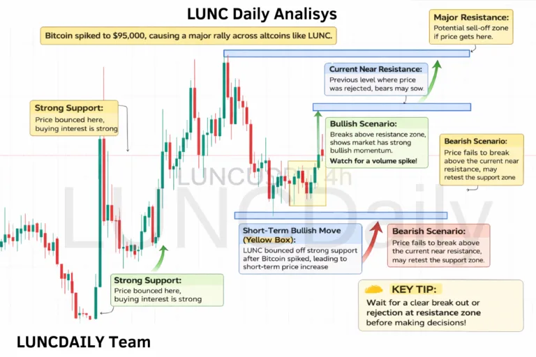 Luna Classic Price Rises as Bitcoin Rally Lifts the Market