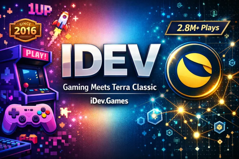 iDev.Games Brings 9 Years of Gaming to Terra Classic with IDEV Token Launch