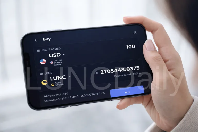 Galaxy Station Enables Direct Credit Card Purchases of LUNC From the Wallet