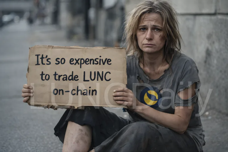 The Expensive Cost of Trading LUNC On Chain and Why the Community Should Address It