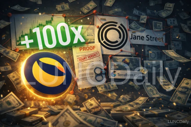Could LUNC Go Up 100X if Jane Street Is Proven Responsible for the 2022 Terra Crash