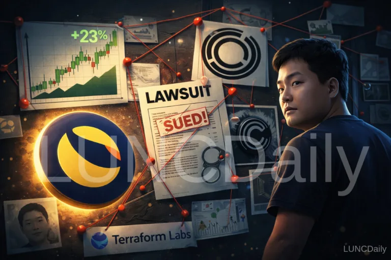 LUNC Price Explodes 23% in the Last 8 Hours After Terraform Lawsuit Update