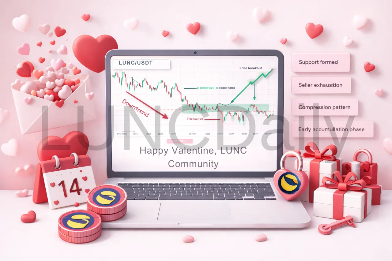 Terra Classic Price Analysis Signals Early Accumulation Phase on the 4 Hour Chart