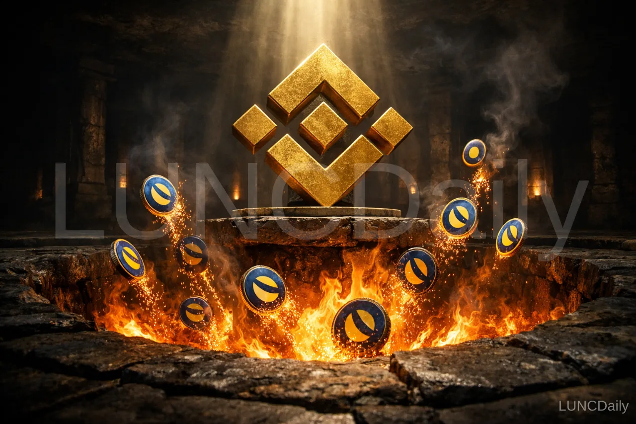Binance Burns Over 850 Million LUNC in March 2026, Total Burn Surpasses 83.12 Billion