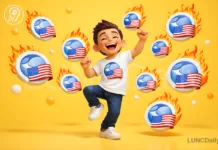 Nearly 600,000 USTC Burned in the Last 18 Days