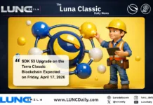 SDK 53 Upgrade on the Terra Classic Blockchain Expected on Friday, April 17
