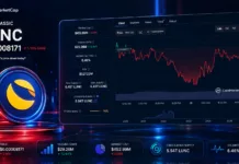 Terra Classic (LUNC) Price Analysis 2026 – Market Trends, Volume Surge & Future Outlook Terra Classic LUNC price chart showing volatility and market trends