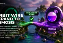 Orbit Wire Expands to Osmosis Blockchain With Smarter Cross Chain Trading