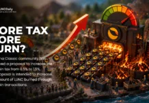 Luna Classic Officially Raises On Chain Tax to 1.5%